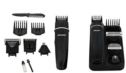 Sonashi 7 in 1 Rechargeable Hair Clipper for Men - SHC-1014