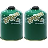 イーピーアイガス(EPIgas) 500パワープラスカートリッジ G-7010 緑 (× 2)