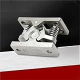OSQFOEMY Spring Lock During Heavy Impact Industrial Door Collides with Warehouse Tail Strong Door Collides with Equipment Buckle 1Pcs(D0200)