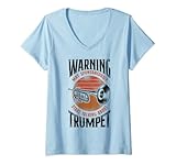 Este divertido diseño de trompeta lee la advertencia que puede empezar espontáneamente a hablar de trompeta y es una gran idea de regalo de trompeta de banda de jazz de latón para trompeta.