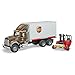 Bruder Spielwaren Gmbh + Co.Kg– 02828 – Camion Mack Granite UPS con carrello élevateur