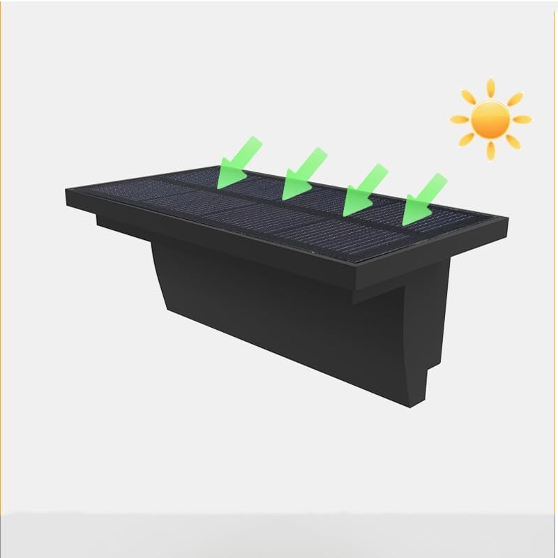 Lampe solaire escaliers extérieur pour sécuriser vos pas la nuit