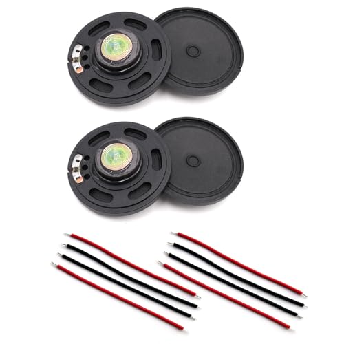 Gump's grocery 4pcs External Magnetic Speaker Loudspeaker 8 Ohm DIY Round Magnetic Speaker (50MM-8R-0.5W)