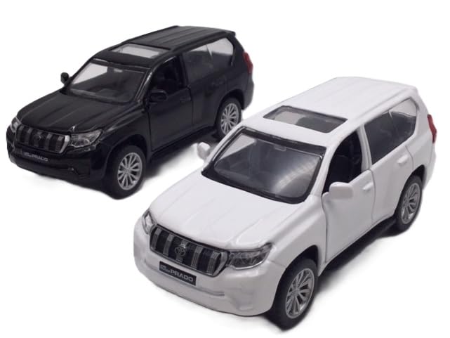 ランドクルーザー　￼プラド　ミニカー　30分の1スケール　ダイキャスト製 Amazon | MSZ 1/42 トヨタ ランドクルーザー プラド ミニカー ダイ