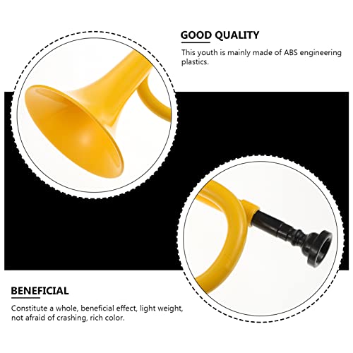 Milisten Kid Toys 1Pc Speaker Youth School Bb Plastic B- Kids Trumpet Prop Creative B Cavalry Standard Toys Children Early Performance Mouth With Cheering Puzzle Student Kids Toys #TOP1