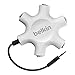 Belkin Rockstar Multi Headphone Splitter (Black and White)
