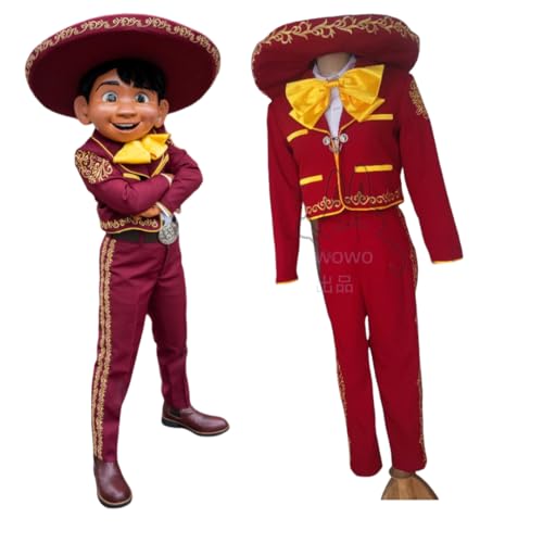 [Wo Wo 商贸] ディズニーステージ衣装のミゲルに会える！カリフォルニア ディズニーランド・パーク『リメンバー・ミー』グリーティング☆風コスプレオーダー衣装のサムネイル