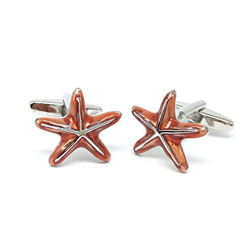 Gemelos de Hombre GTR Diseño de Estrella de Mar Naranja miniatura 1