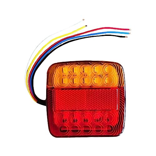 Feu arrière pour plaque voiture camion 12V 26 LED signal indicateur stop remorque