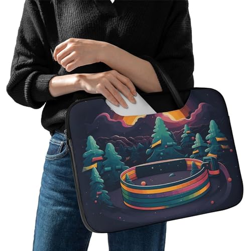 Maletín bandolera impermeable para laptop 17 pulgadas miniatura 7
