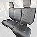 Rugged Ridge 13266.06 Ballistic Seat Cover, Rear, Black; 07-10 Jeep Wrangler JKU, 4 Door