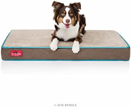 Brindle Waterproof Memory Foam Dog Bed