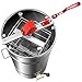 Goplus Manual 2 Frame Honey Extractor Stainless Steel Honey Separator Pro Extraction Beekeeping Equipment