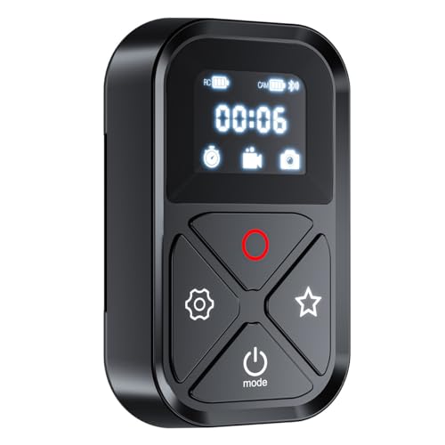 Sarini Wireless Remote Control for GoPro Hero 11/10/9/8/MAX with LED Display Menu Display Bluetooth Remote Control Simultaneous Control of Five Cameras - Image 3