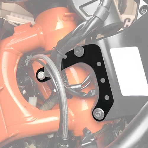 NICECNC Motorcycle Headlamp Stabilizing Frame Support Neck Brace Compatible with 790/890 Adventure 2018-2022, 304 Stainless Steel, Headlight Sturdiness Mounting Bracket - Thumbnail 6
