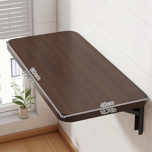 Établi mural pliable à installation facile : la table flottante compacte en fer ultra résistante - 2