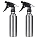 Produktbild Minkissy Aluminium Sprühflasche 2 Stück Zuverlässige Sprühgerät Leere Sprühflaschen Zerstäuber Spray Reiseflasche für Reisen Garten Friseur 250Ml