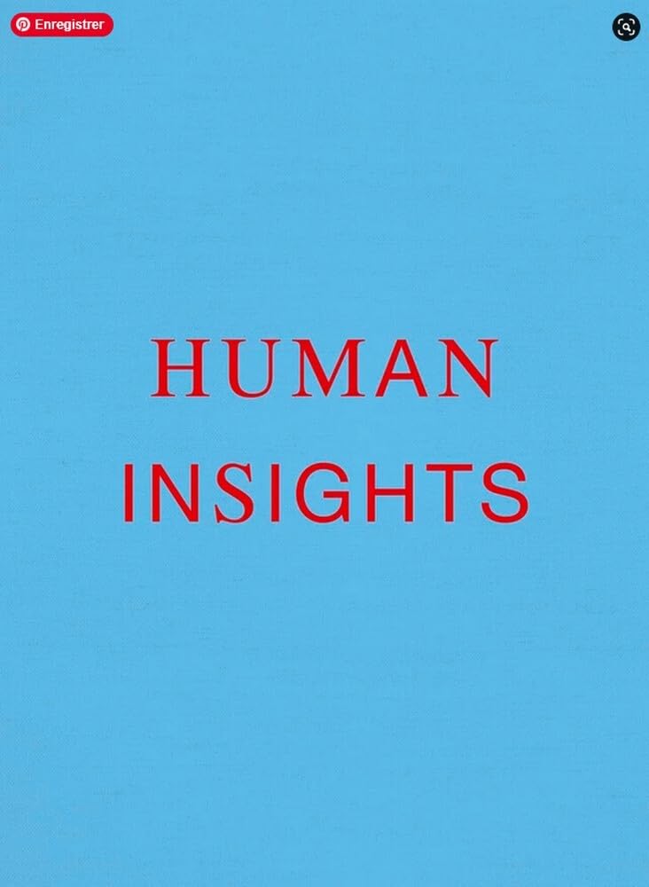 Human Insights livre de psychologie humaine et analyse des comportements