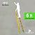 Louisville Ladder 6-Foot Fiberglass Platform to Leaning Ladder, 375-Pound Load Capacity, Type IAA, FCP1406HD