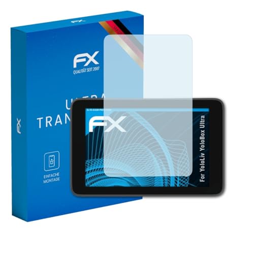 atFoliX Screen Protection Film compatible with YoloLiv YoloBox Ultra Screen Protector, ultra-clear FX Protective Film (3X)