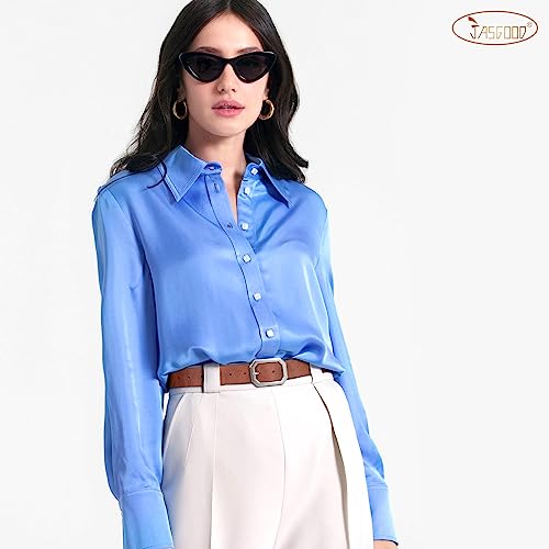 JASGOOD Women Reversible Leather Belt for Jeans Pants Fashion Leather Belt with Rotated Buckle4