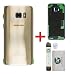 Produktbild iTG® Original Akkudeckel Reparatur-Set für Samsung Galaxy S7 Edge Gold (Gold Platinum) - Original Samsung Rückseite Batterieabdeckung für SM-G935F + Vormontierte 3M Klebefolie + Werkzeug-Set