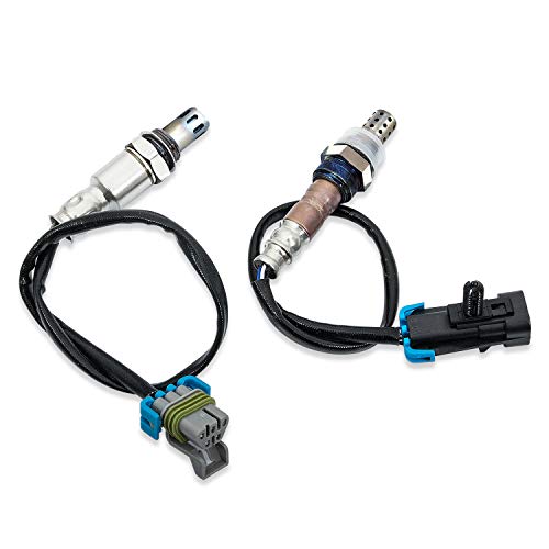 Replace 234-4242 234-4530 Upstream Downstream Heated Oxygen O2 Air Fuel Ratio Sensor Compatible with 2006-2010 Pontiac G6 2007-2010 Saturn Sky 2010-2014 Chevy Equinox 2.4L 2010-2014 GMC Terrain 2.4L