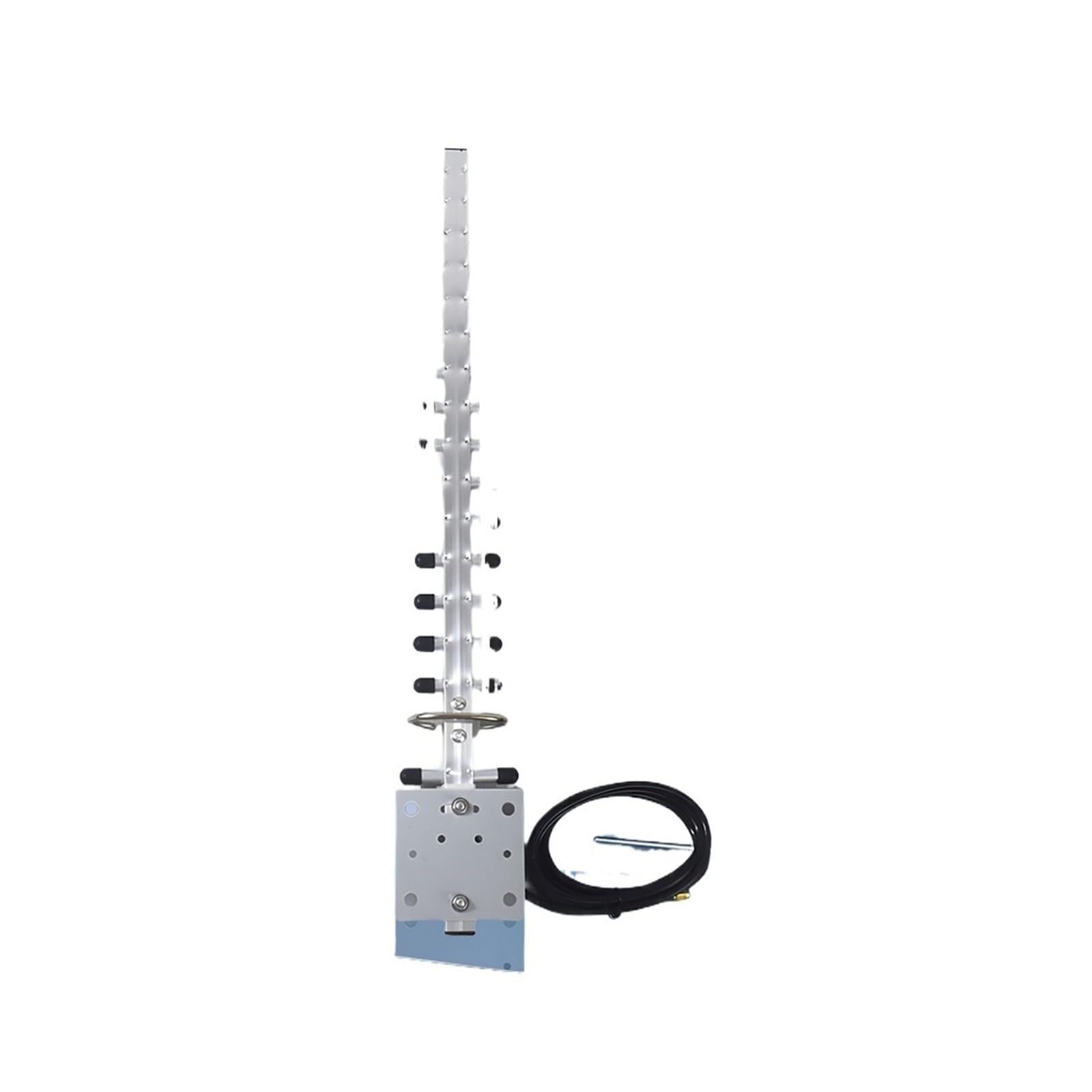 Antenne WiFi 25dBi À Gain Élevé for L'extérieur | Conception directionnelle, connecteur RP-SMA, résistant aux intempéries, couverture longue portée, for routeurs/modems
