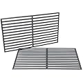 Hisencn Cast Iron Cooking Grates for Cuisinart GAS2256AS, Cuisinart 2256, Ducane 1300, 1300SHLPE, 1305, 1305SHLPE, 7100, 18'' x 20 2/5 '' Grates for Cuisinart 2 Burner Replacement Part