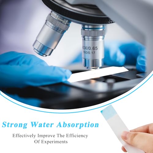 Image of 500 Pcs Chromatography Paper Strips, 6.3 x 0.79 inch Experiments Filter Papers, Laboratory Cleaning Paper for Chemistry, Laboratory, Classroom, Pigment Separation and Experiments