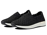 Kenneth Cole Reaction Women's Women's Cameron Weave Sneaker, Black/Gold, 9