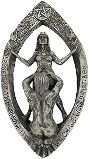 Drawing Down The Moon Wall Plaque Stone Finish