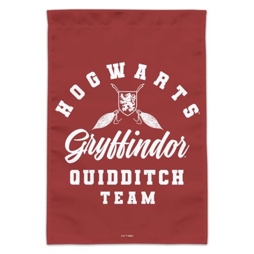 Graphics & More Harry Potter Gryffindor Quidditch Garden Yard Flag (Pole Not Included)