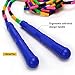 Coolrunner Skipping Ropes,adjustable Plastic Segmented Jump Rope,16 FT Long Jump Rope(2 PACK), Double Dutch Jump Rope, Fitness Workout Indoor & Outdoor Skipping Rope for Kids Men and Women