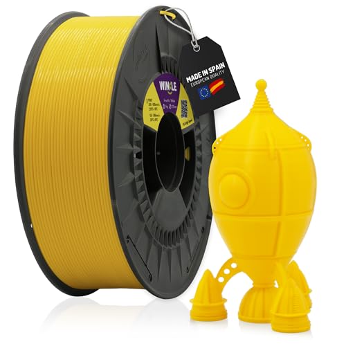 Winkle PLA High Speed Filament 1.75 mm Canary Yellow 1 kg Spool 3D Printer Filament Compatible with FDM Printers 3D Prin