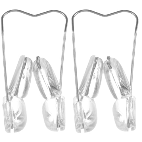 Healeved Clip Shaper Nasale Ergonomico in Silicone E Acciaio Inossidabile Riutilizzabile Strumento Per Modellare E Sollevare Il Ponte Del Naso Correttore Nasale Sicuro E Confortevole