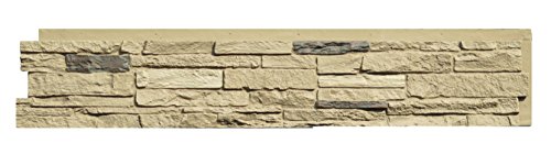 Nextstone Polyurethane Faux Stone Panel - Slatestone - Sahara (8 Panels Per Box) #TOP4
