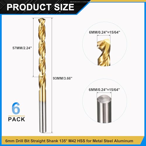 PATIKIL M42 Cobalt Drill Bit Pack