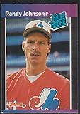 1989 Donruss Randy Johnson Expos Rated Rookie Baseball Card #42