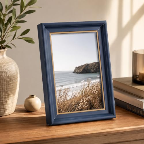 Image of GOLDEN PEACOCK Antique 5x7 Inch Photo Frame