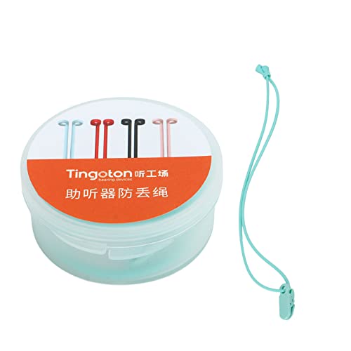 Silicone with Anti Lost Lanyard Rope and Storage Box, Compatible for Seniors Adults Kids, Prevents Loss of, Sturdy and Convenient