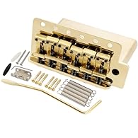 Fits American Vintage Strat style electric guitar with narrow string spacing tremolo bridge system, 6-screw mounting model Total string spacing: 10.5x5=52.5mm (2-1/16 inch), mounting screw holes spacing: 11.2x5=56mm (2-7/32 inch) Vintage style harden...