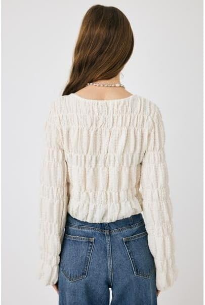 Theory 25SS 完売 ウォッシャブル ジップカーディガン MOUSSY | ZIP UP KNIT カーディガン (カーディガン )  |SHEL'TTER [マウジー] SHIRRING カーディガン