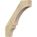 Ekena Millwork BRC04X22X26BOA00RDF Balboa Brace, 22"D x 26"H, 4" W Douglas Fir (Rough Sawn)