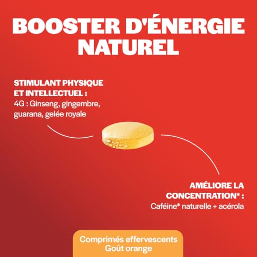 Forté Pharma Booster d'énergie Ultra Boost 4G effervescent 20 comprimés – vue 2