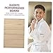 Abaodam 20pcs Taekwondo Plank Taekwondo Punching Board Karate Breaking Boards Wooden Breaking Boards Kids Exercising Board Taekwondo Breakable Planks Khaki Child