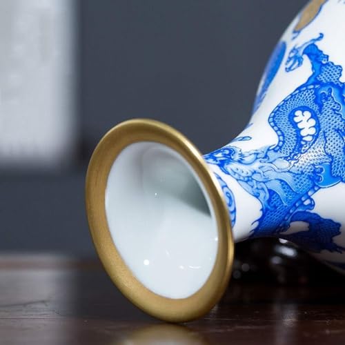 Vase en céramique chinoise pour briser la monotonie d'une décoration intérieure trop neutre - 4