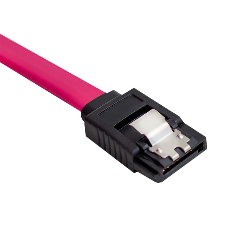 40Cm Sata HDD SDD Data Veri Kablosu, SATA 3, Kırmızı,