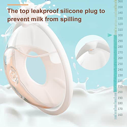Extractor de leche portátil de silicona, 2 piezas miniatura 2