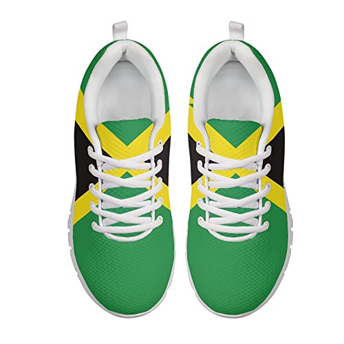 Jeiento Womens Walking Sneakers Tennis Shoes - Flag Shoes Breathable Comfortable Non Slip Athletic Running Jogging Gym Workout Casual Sport Shoe2